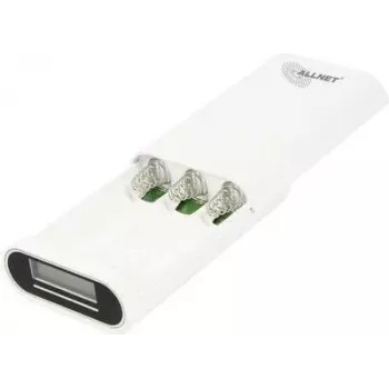 ALLNET ALL-PB103 - Balts - Universāls - LCD - Micro-USB + USB C - USB - 3,7 V (ALL-PB103)