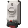 Mennekes sienas kontaktligzda DUO R 5704403G 32A4P3h 440V IP67 1 (5704403G)