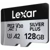 Flash atmiņa Lexar 128GB UHS-I MicroSDXC Professional SILVER PLUS