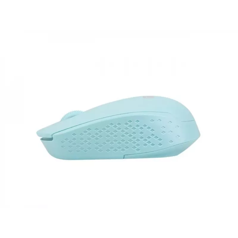 Bezvadu pele abām rokām NATEC STORK — Bluetooth + USB Type-A, 1600 DPI, 3 pogas, gaiši zila