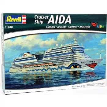 Plastmasas modelis Kruīza kuģis Aida