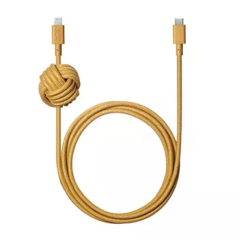 USB-A uz Lightning kabelis Native Union Night kabelis — 3 m, dzeltens