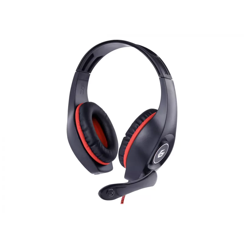 Austiņas GAMING/SARKANS/MELNS GHS-05-R Gembird
