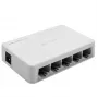 Tīkla slēdzis QOLTEC 52247 5 x RJ45 pieslēgvietas 1000 Mb/s Gigabit nevadāms