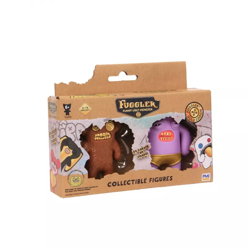 Rotaļu figūriņu 2 komplekts p.m.i kids world FUGGLER S3 Gold Edition sortimentā