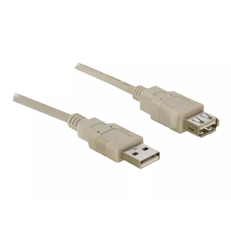 USB 2.0 pagarinātāja kabelis DeLOCK 82240 3 m pelēks