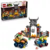 LEGO konstruktora komplekts 72039 Super Mario Bowser cietoksnis ar Mario kartingu, interaktīvs rotaļu komplekts