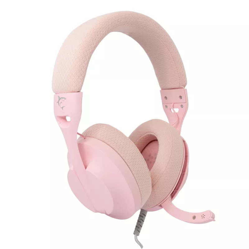 Austiņas White Shark GH-2440 Parrot Pink