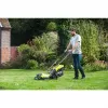 Ryobi OLM1833B zāles pļāvējs, stumjamais zāles pļāvējs, akumulators, melns, zaļš