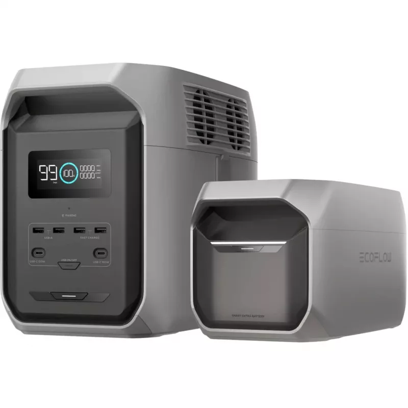 EcoFlow DELTA 3 1500 portatīvā elektrostacija Litija dzelzs fosfāts (LiFePO4) 1800 W 16,5 kg