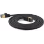 Wantec īpaši plāns Cat.7 neapstrādāts kabelis SSTP komutācijas kabelis - 25 m - Cat.7 neapstrādāts kabelis - S/FTP (S-STP) - RJ-45 - RJ-45 - melns (7210)