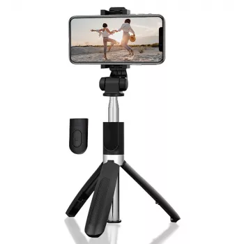 Statīvs MEDIA-TECH MT5542 Selfie Tripod 2in1 ar regulējamu augstumu, viegls