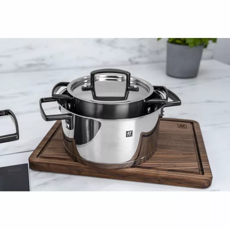 Zwilling BELLASERA katlu komplekts 5 gb., 18/10 nerūsējošais tērauds (71160-005-0)