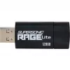 USB zibatmiņa PATRIOT Supersonic Rage Lite 128 GB USB Type-A 3.2 Gen 1, 180 MB/s, zila/melna