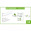 GraviTrax Extension Bridges Ravensburger 22423 Daudzkrāsains