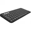 Logitech Pebble Keys 2 K380s - Tastatūra - Bezvadu - Bluetooth LE - QWERTZ - Vācu - Tonal Graphite (920-011795)