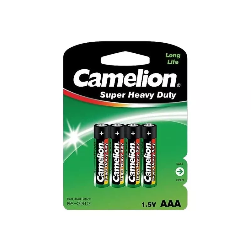 Vienreizlietojamā baterija Camelion R03P-BP4G AAA Cinka-oglekļa