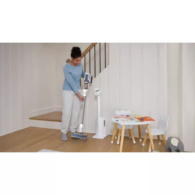 Sharkclean BU3521EU stickputekļsūcējs/elektriskā slota 2-in-1 stickputekļsūcējs Akumulators Bezmaiss 21.6 W Zils, Balts