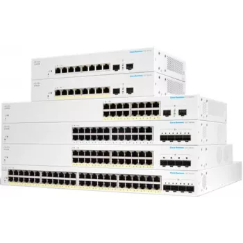 Cisco Business 220 Series CBS220-48P-4G - Slēdzis - Viedais - 48 x 10/100/1000 (PoE+) + 4 x Gigabit SFP (augšupsaite) - uzstādāms statīvā - PoE+ (382 W)