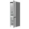 Ledusskapis ar saldētavu Gorenje NRB620E61X4WFE, brīvstāvošs, nerūsējošais tērauds, kopējā ietilpība 413 L, saldētava apakšā 130 L, NoFrost, LED displejs
