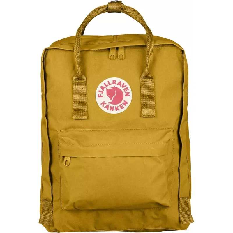 Fjällräven Kånken mugursoma dzeltena polipropilēna (PP) unisex 270x130x380mm