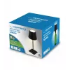 Galda LED lampa ESPERANZA ELD119K melna — 3 W, 4000 K, 200 lm, USB-C, 2400 mAh baterija, 400 mm augstums