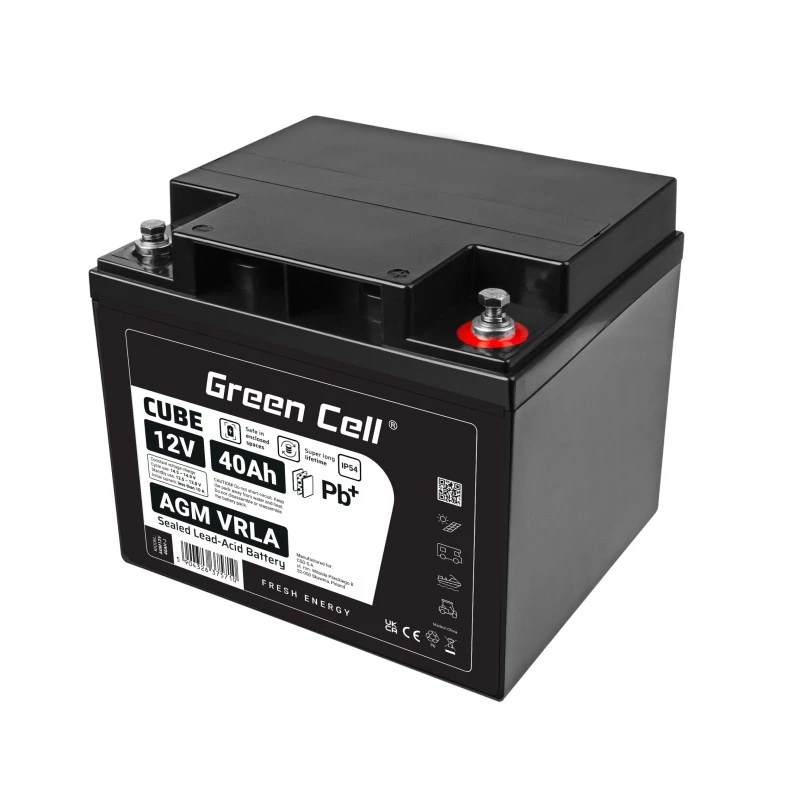 Akumulators AGM VRLA 12V 40Ah IP54