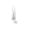 Bezvadu maršrutētājs TP-LINK MB118-4G — 4G LTE, vienas joslas 2,4 GHz, Wi‑Fi 4 (802.11n), 300 Mb/s, Fast Ethernet, 4 ārējās antenas, balts