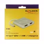 USB grafikas adapteris DeLOCK 87716 2560 x 1440 pikseļi Sudraba krāsa