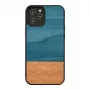Telefona maciņš man and wood iPhone 12 Pro Max denim Melns