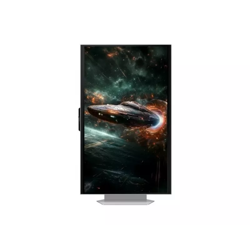 Monitors Samsung Odyssey 3D LS27FG902XUXEN 27 collu IPS 4K UHD 165Hz 1ms Sudraba