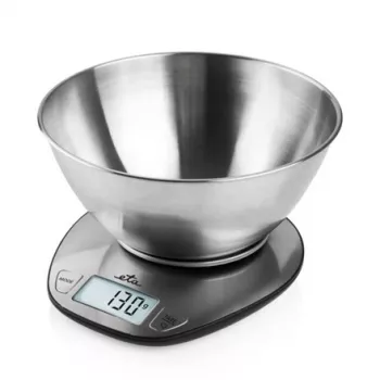 Elektroniskie virtuves svari ETA Dori nerūsējošais tērauds, 5 kg ietilpība, 1 g precizitāte