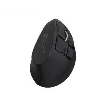 Bezvadu Bluetooth optiskā pele NATEC EUPHONIE PRO — labā roka, 4000 DPI, 9 pogas, melna
