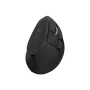 Bezvadu Bluetooth optiskā pele NATEC EUPHONIE PRO — labā roka, 4000 DPI, 9 pogas, melna