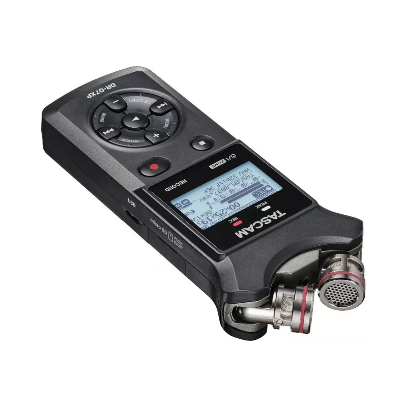 Tascam DR-07XP - pārnēsājams digitālais ierakstītājs ar USB interfeisu