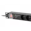 Strāvas sadales bloks PDU Lanberg PDU-PRO-07E-0200-BK