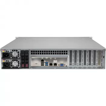 2HE Supermicro korpuss SuperChassis 2U CSE-826BAC12-R802LPB