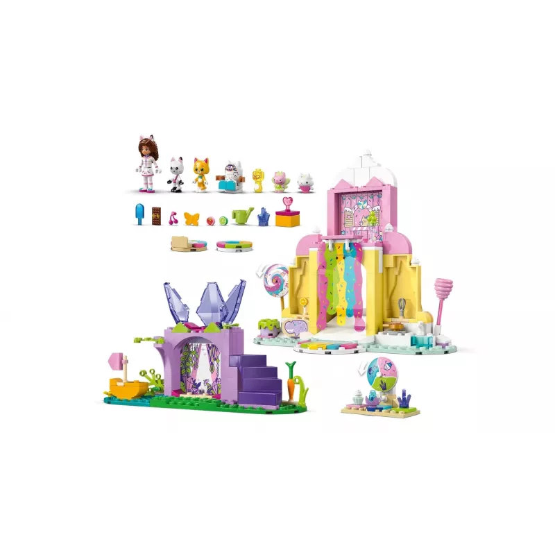 Konstruktora rotaļlieta LEGO Icing Mountain and Kitten Garden komplekts 11205 — 263 gabali, 3 minifigūras, vecumam 4+