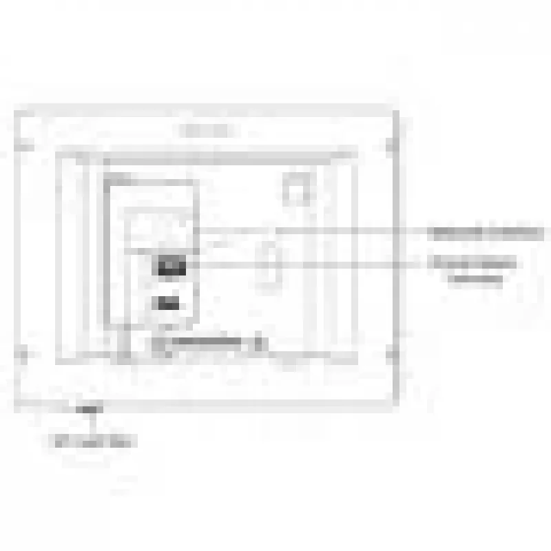 Video domofons Hikvision DS-KH6320-TE1, 7 collu kapacitatīvs skārienekrāns, PoE, 1024×600, MicroSD līdz 32GB, Ethernet, Linux
