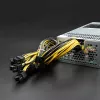 Qoltec 50177 PCI-E barošanas avots Smart 1600W | 80 Plus Gold - Data mining