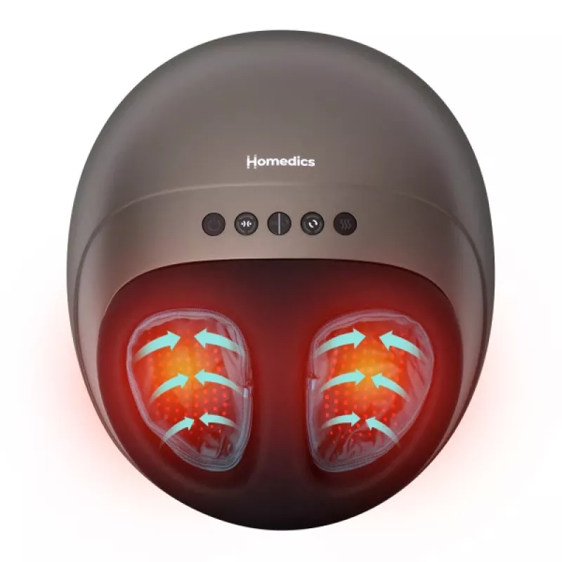 Kāju masieris HoMedics FMS-350HGY-EU Shiatsu ar gaisa kompresiju