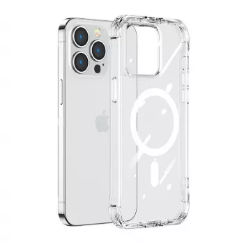 Caurspīdīgs magnētiskais vāciņš Joyroom JR-14H6 iPhone 14 Pro, magnētiska aizdare, dzidra aizsargapvalks