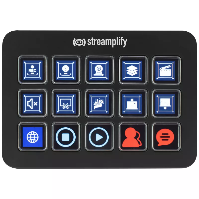 Streamplify STREAMING DECK ONE vadības pults - melna