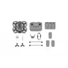 Kvadrokoptera drons DJI Neo 2 Fly More Combo — 4 rotori, 12 MP kamera, 2688×1512 video, 1606 mAh akumulators, 49 GB iekšējā atmiņa, melns/pelēks