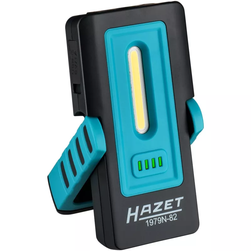 LED kabatas lukturis Hazet 1979 N-82 — kompakts ar baterijām darbināms apskates lukturis