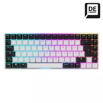 Sharkoon SKILLER SGK50 S3 75% balta tastatūra
