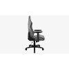 Aerocool Crown AeroSuede universāls spēļu krēsls ar polsterētu sēdekli, akmens pelēks