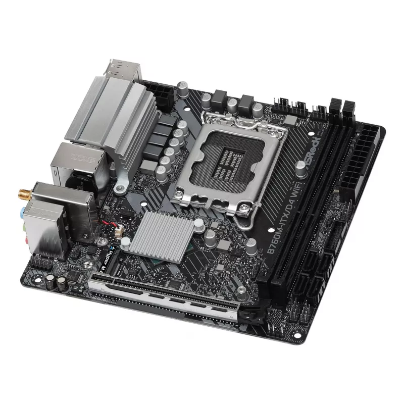 Mātesplate ASRock B760M-ITX/D4 WiFi Intel B760 LGA 1700 mini ITX