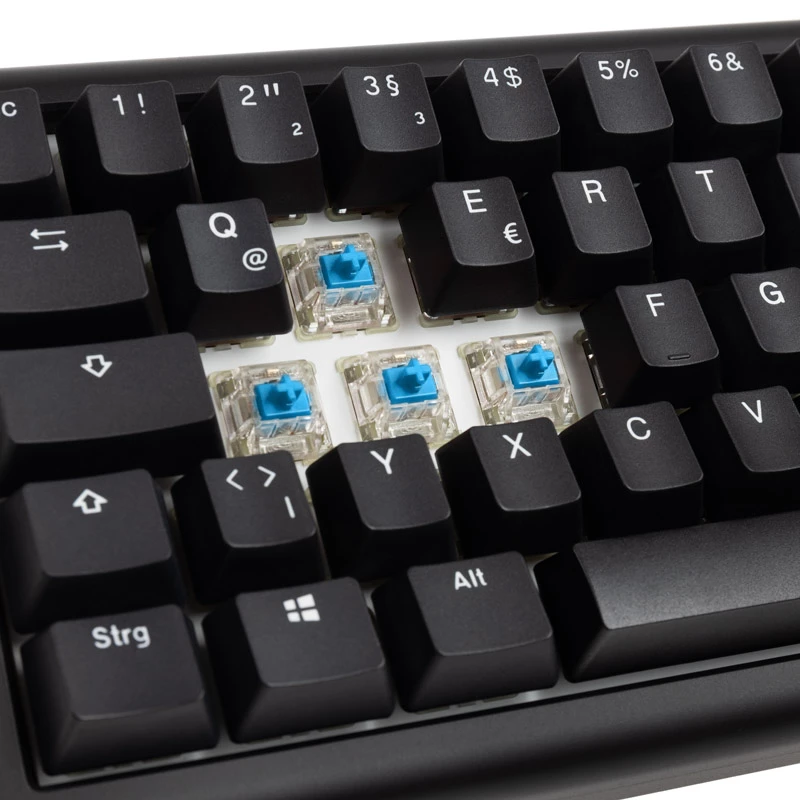 Ducky Tinker 65 RGB Gaming tastatūra - MX-Blue (ISO-DE)