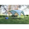 Pavilion Event Shelter Pro L 3,65 x 3,65 m gaiši pelēkzaļš
